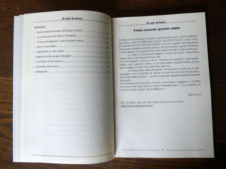Eck,IL SALE FA BENE.Storia e Storie sul vero Sale Marino …