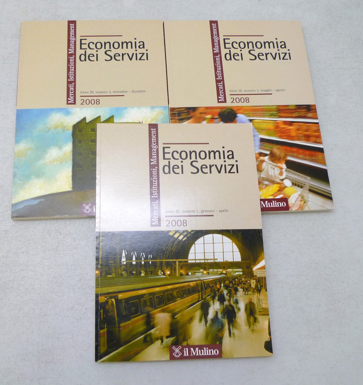 ECONOMIA DEI SERVIZI 2008.Mercati,Istituzioni,Management,Mulino[Rivista,annata