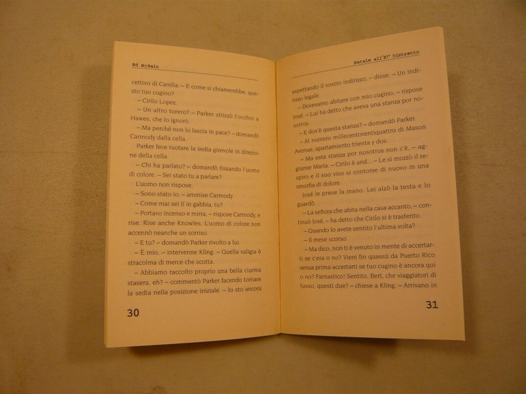 Ed McBain, NALATE ALL’87° DISTRETTO, EL edizioni, 1998