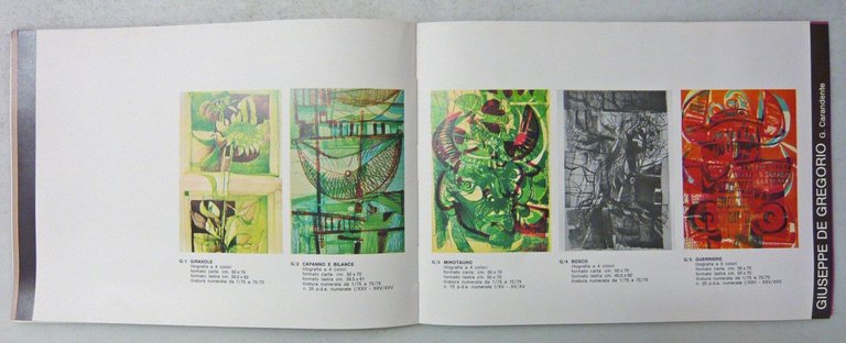 EDIZIONI BORA.CATALOGO GENERALE MAGGIO 1976,Bologna[arte,Zavattini,Mirko,Enotrio