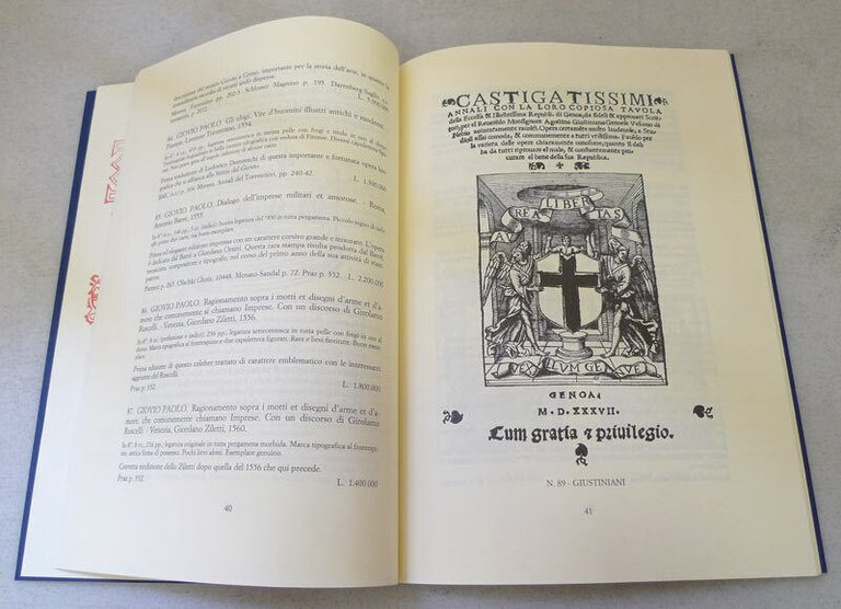 EDIZIONI ITALIANE DEL CINQUECENTO.Catalogo 19.Libreria Antiquaria Mediolanum