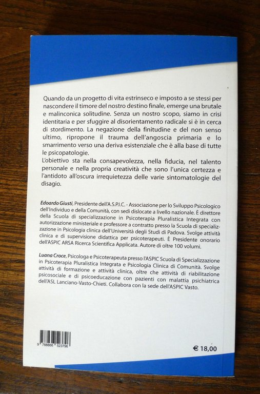 Edoardo Giusti/Luana Croce,CON-TATTO CON L'ASSOLUTO,2017 Sovera[psicoterapia