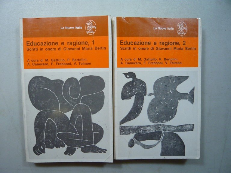 EDUCAZIONE E RAGIONE vol. 1 e 2 Scritti in onore …