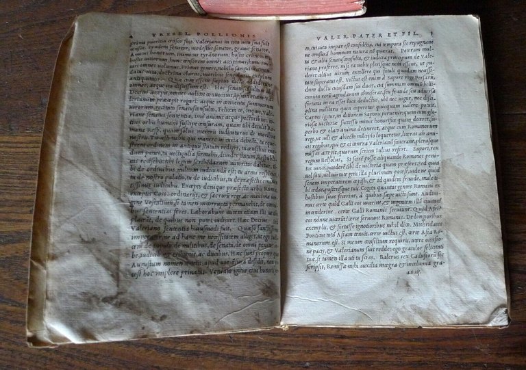 Egnazio,TREBELLIUS POLLIO[.]EGNATIUS,De principibus Romanorum,1544[STORIA ROMANA