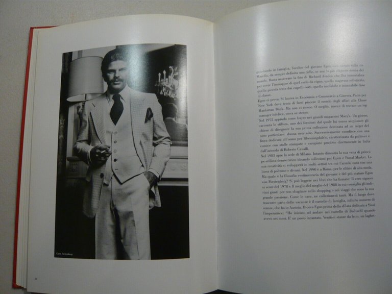 EGON VON FURSTENBERG, Roma 2005[moda, Salvo Esposito