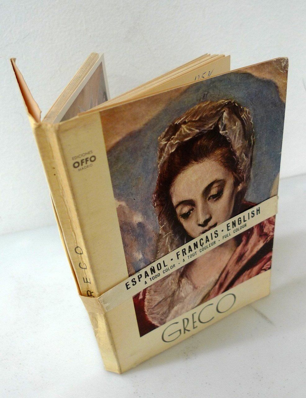 EL GRECO.PINTOR ESPAÑOL,1973 Offo[catalogo arte,pittura