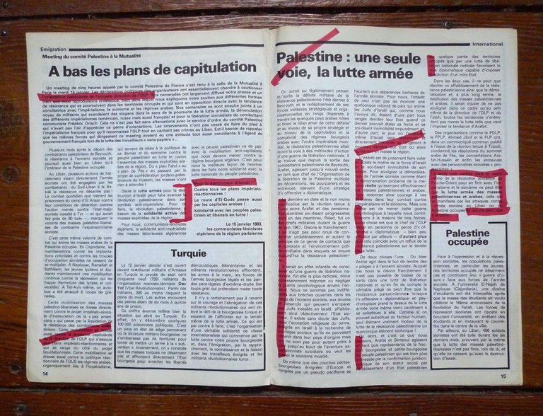 EL-OUMAMI-L'INTERNATIONALISTE.ORGANE DU PARTI COMMUNISTE INTERNATIONAL 1978-1983