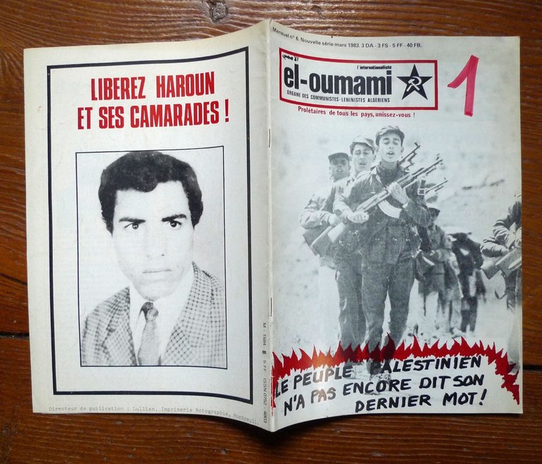 EL-OUMAMI-L'INTERNATIONALISTE.ORGANE DU PARTI COMMUNISTE INTERNATIONAL 1978-1983