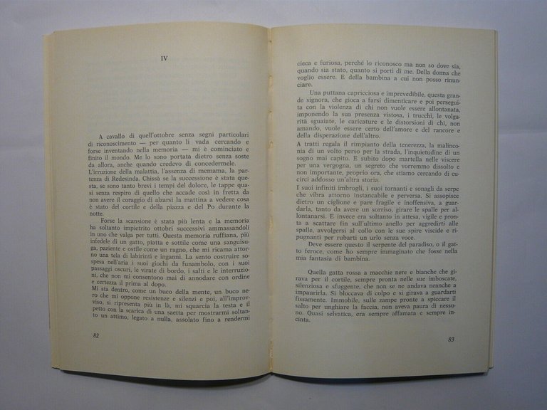 Elia Malagò L’OMBRA RIPRESA, Sabatelli 1988 prima edizione