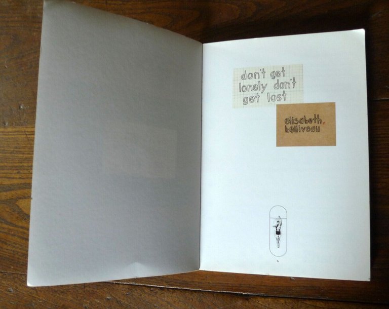 Elisabeth Belliveau,DON'T GET LONELY DON'T GET LOST+DVD,2010[illustrazione
