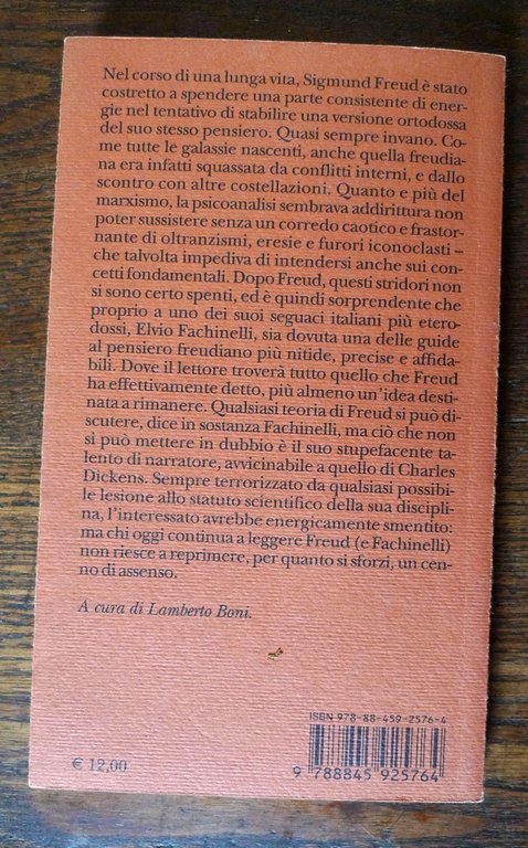 Elvio Fachinelli,SU FREUD,2012 Adelphi[psicoanalisi