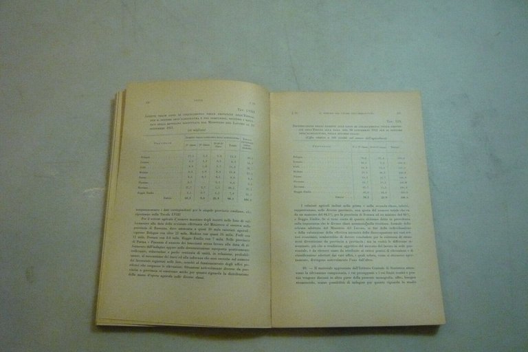 EMILIA,Camera dei deputati,Roma,1953[atti parlamentari,statistica,disoccupazione