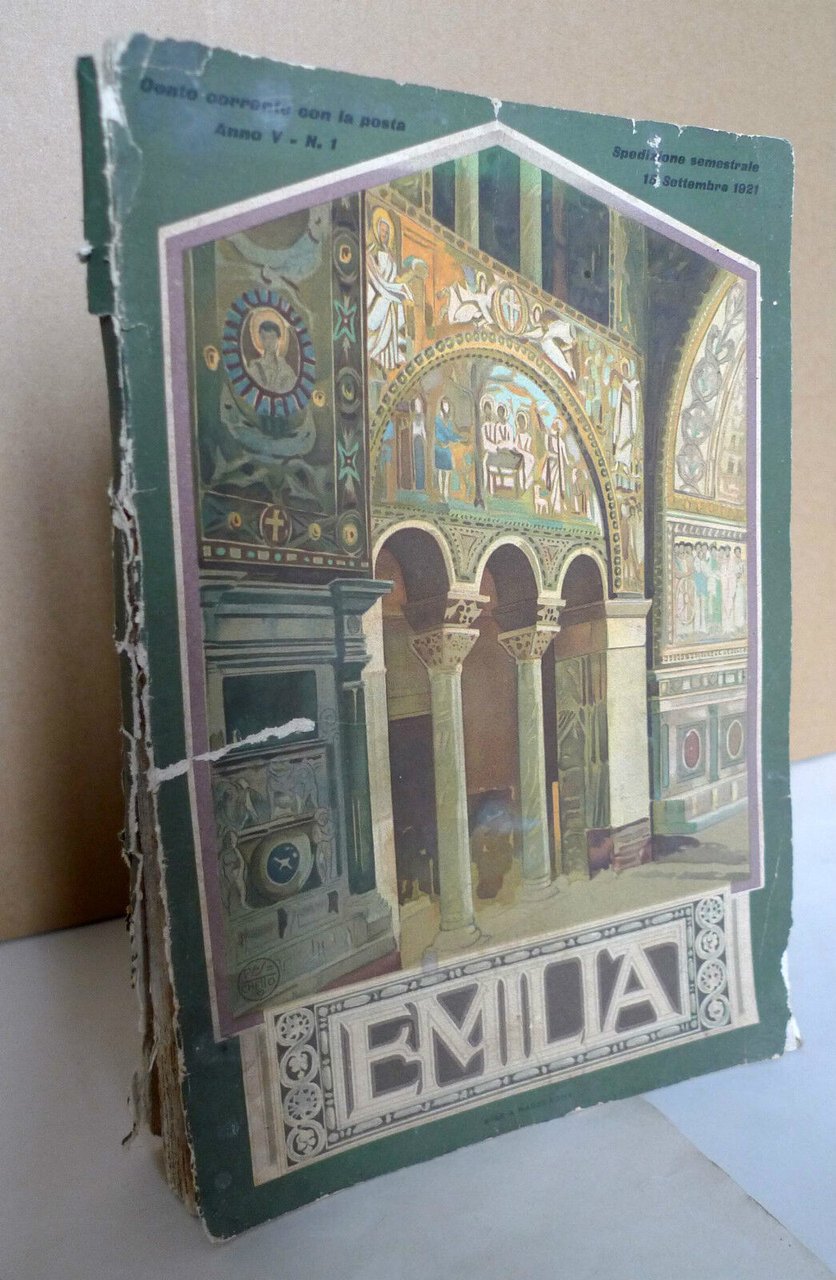 EMILIA Romagna.GUIDE REGIONALI ILLUSTRATE,1921 Ferrovie dello Stato[storia