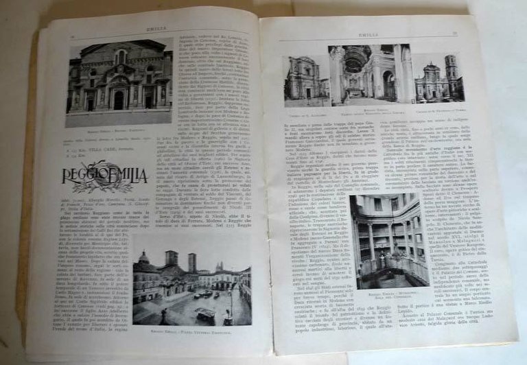 EMILIA Romagna.GUIDE REGIONALI ILLUSTRATE,1921 Ferrovie dello Stato[storia