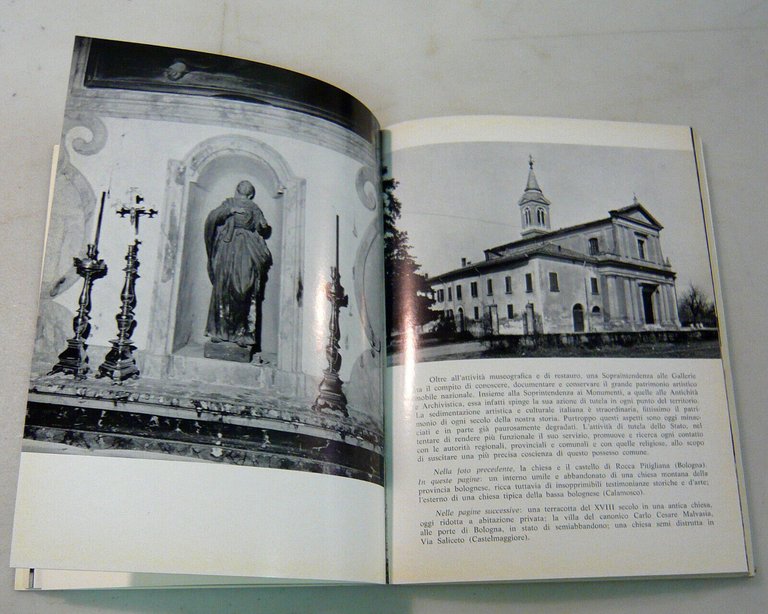 Emiliani,LA CONSERVAZIONE COME PUBBLICO SERVIZIO,1971[arte,beni culturali,Emilia