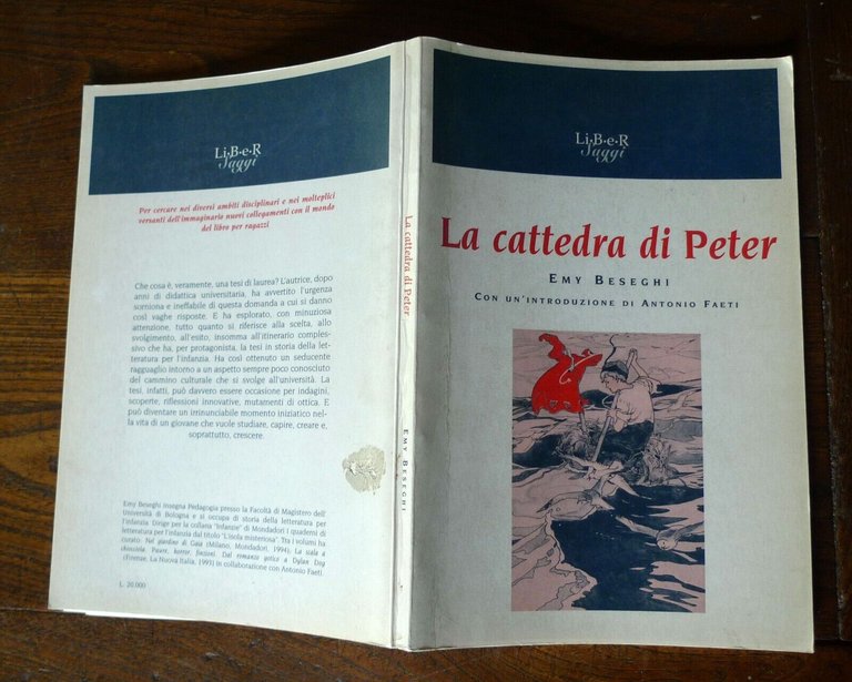 Emy Beseghi,LA CATTEDRA DI PETER,1996[libro per ragazzi,pedagogia,infanzia