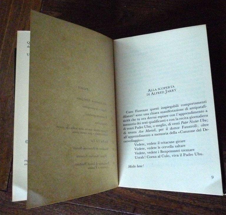 Enrico Baj,CHE COS'È LA 'PATAFISICA?,1994 L'Affranchi[arte,libro d'artista