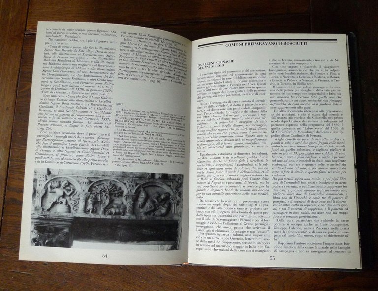 Enrico Dall'Olio,IL PROSCIUTTO DI PARMA,1989[storia locale,gastronomia,ricette | Immagine Gallery 7