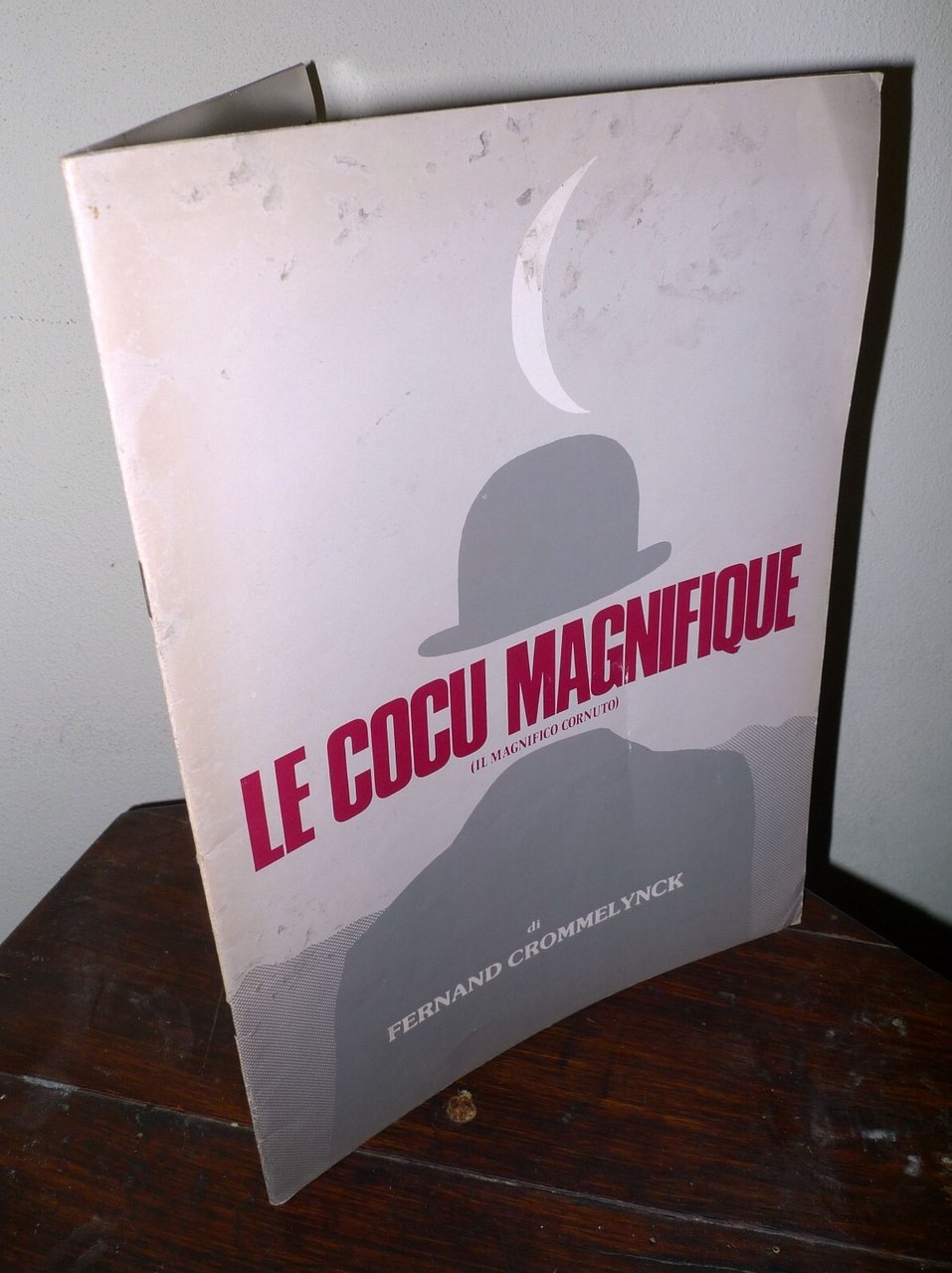 ENRICO MARIA SALERNO,LE COCU MAGNIFIQUE(IL MAGNIFICO CORNUTO)1979[teatro,V.Lario