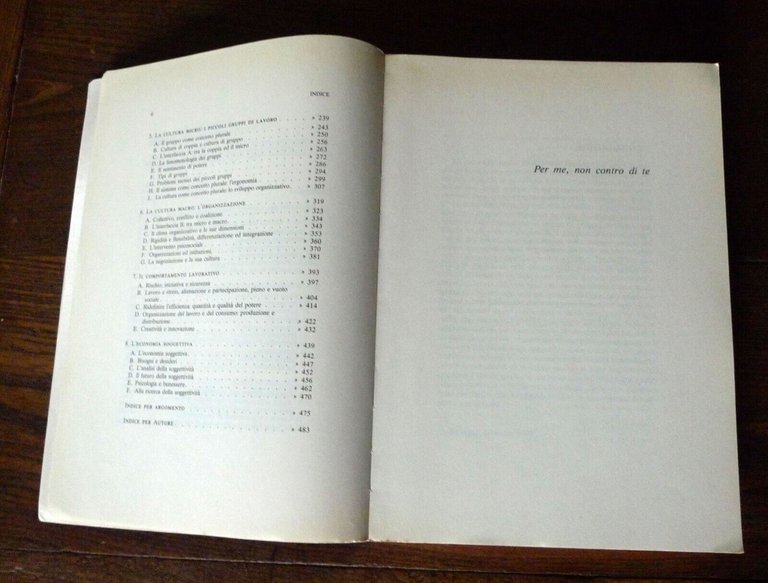 Enzo Spaltro,SOGGETTIVITÀ.Psicologia del lavoro,'93 Patron[organizzazione,gruppo