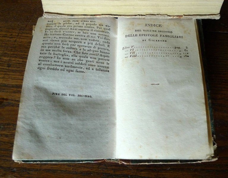 EPISTOLE FAMIGLIARI DI M.T.CICERONE,1828 Bettoni[tr.Guido di Reggio/Aldo Manuzio