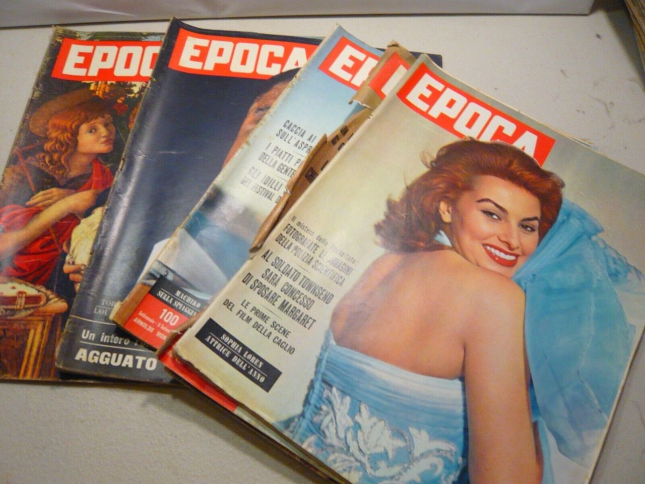 EPOCA.Settimanale politico di grande informazione, anni 1954/55/56