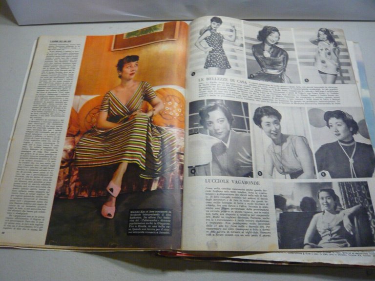 EPOCA.Settimanale politico di grande informazione, anni 1954/55/56