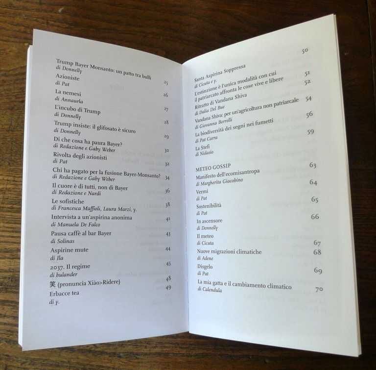 Erbacce,BAYER CONTRO ASPIRINA,2019 DeriveApprodi[umorismo,femminismo