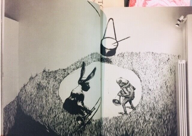 Ericailcane/Stefano Ricci,COSÌ SU DUE PIEDI,2012 Squadro/Modo/Mami[illustrazione