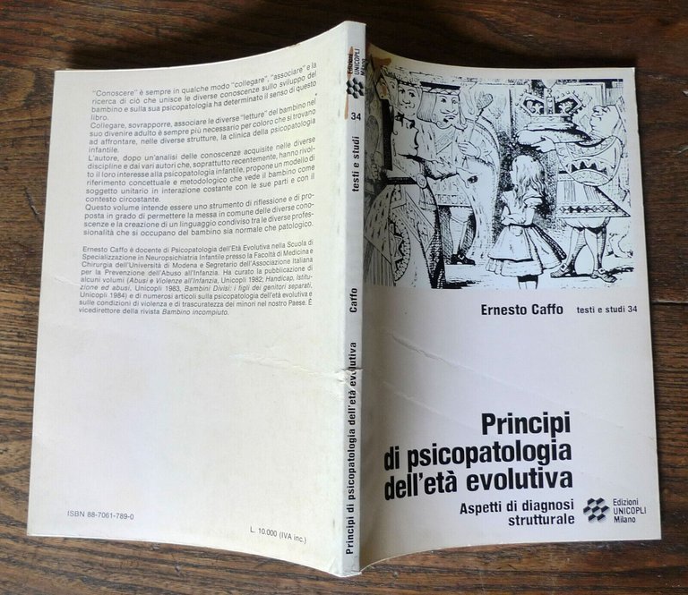 Ernesto Caffo,PRINCIPI DI PSICOPATOLOGIA DELL'ETÀ EVOLUTIVA,1984 UNICOPLI