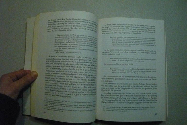 ESTUDIOS SOBRE BUERO VALLEJO,Edicion de Mariano de Paco, 1984