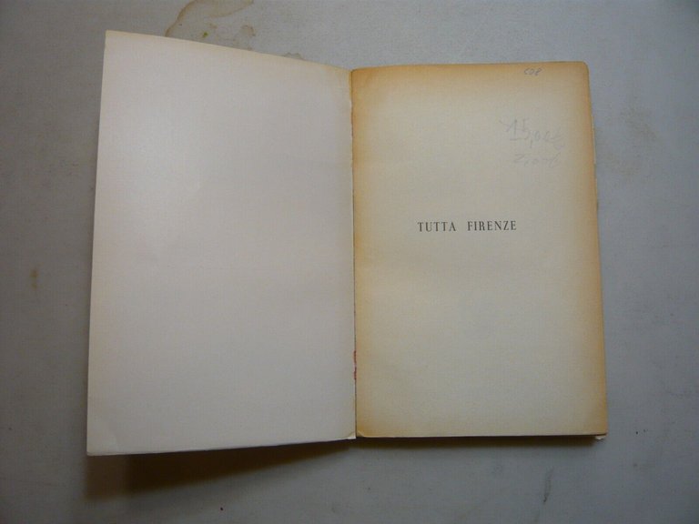 Eugenio Pucci,TUTTA FIRENZE, Valmartina, Firenze, 1955