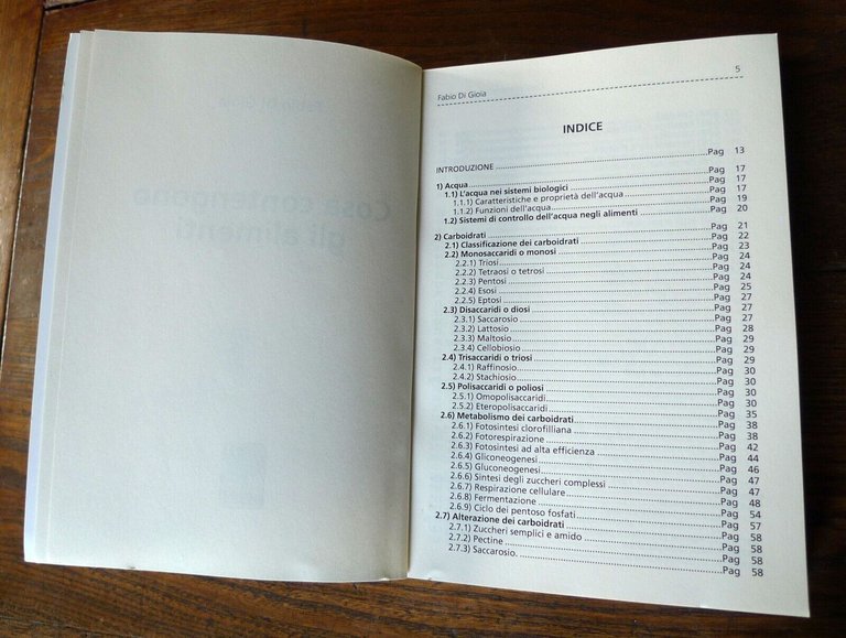 Fabio Di Gioia,COSA CONTENGONO GLI ALIMENTI,2015 Andromeda[alimentazione