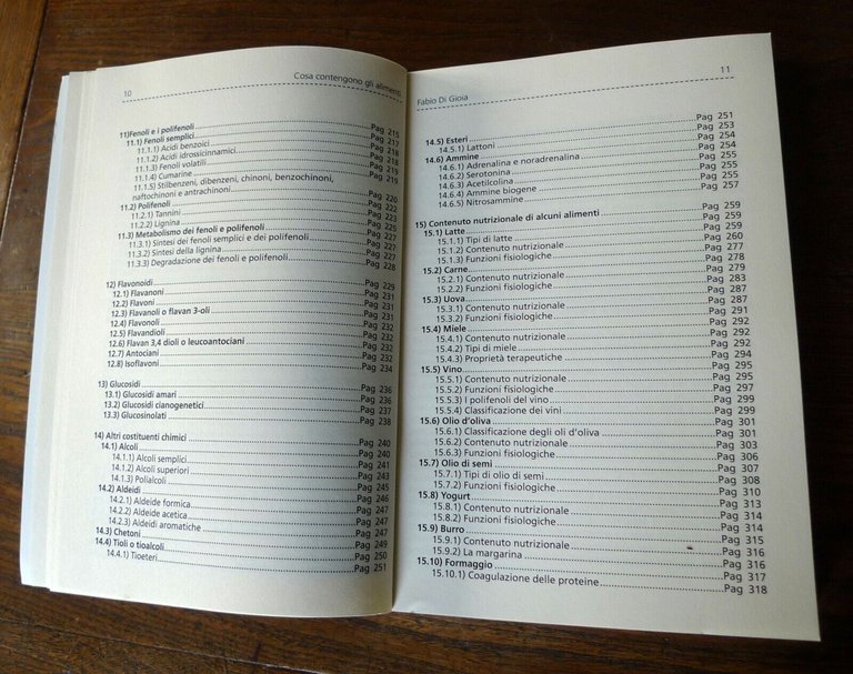 Fabio Di Gioia,COSA CONTENGONO GLI ALIMENTI,2015 Andromeda[alimentazione