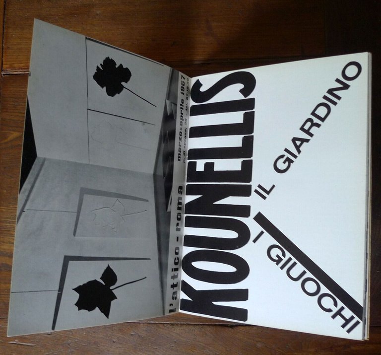 Fabio Sargentini,Galleria L’ATTICO 66 67,Roma 1967[ARTE CONTEMPORANEA