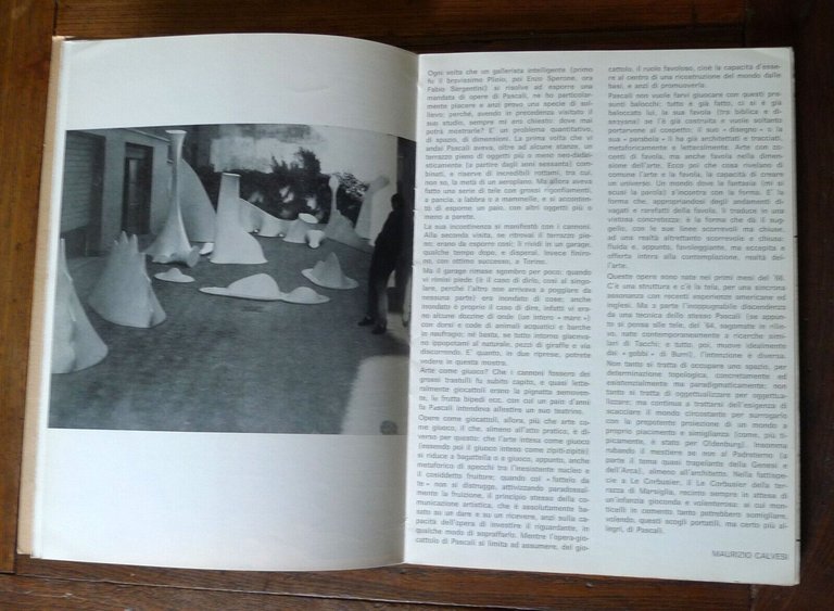 Fabio Sargentini,Galleria L’ATTICO 66 67,Roma 1967[ARTE CONTEMPORANEA