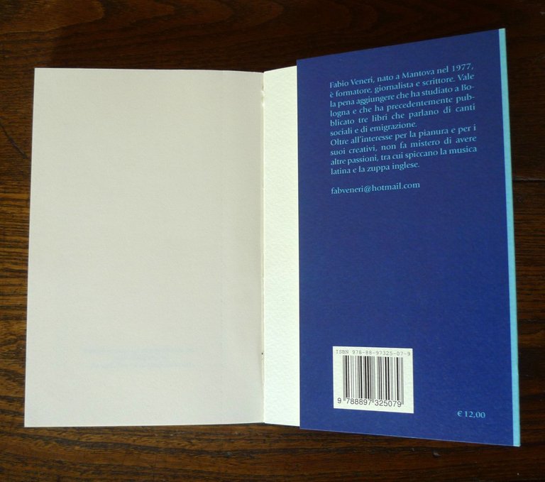 Fabio Veneri,MEMORIA DELL'ACQUA,2012 Rayuela[narrativa contemporanea