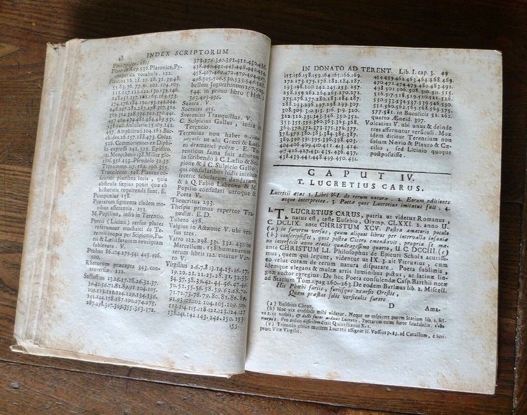 Fabricius,JO.ALBERTI FABRICII BIBLIOTHECA LATINA,1728 Venezia[CLASSICI LATINI
