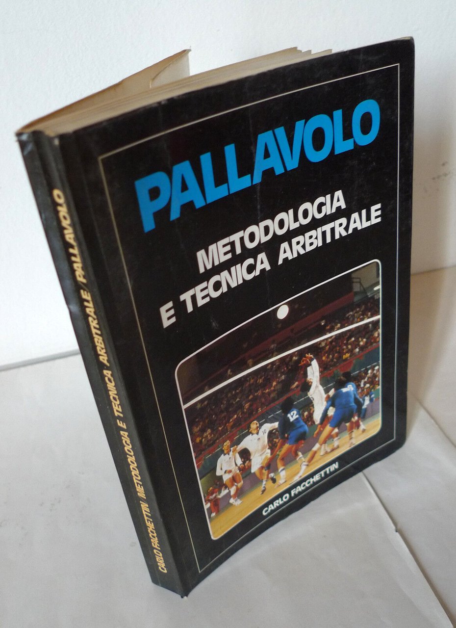 Facchettin,PALLAVOLO.Metodologia e tecnica arbitrale,1985[sport,manuale,arbitri