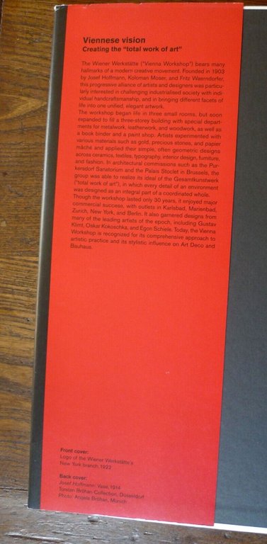 Fahr-Becker,WIENER WERKSTÄTTE 1903-1932,Taschen 2015[design,architettura,arte