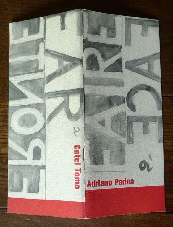 FAIREFACE N.0 2007.Adriano Padua.Catel Tomo[poesia contemporanea,SLAM POETRY