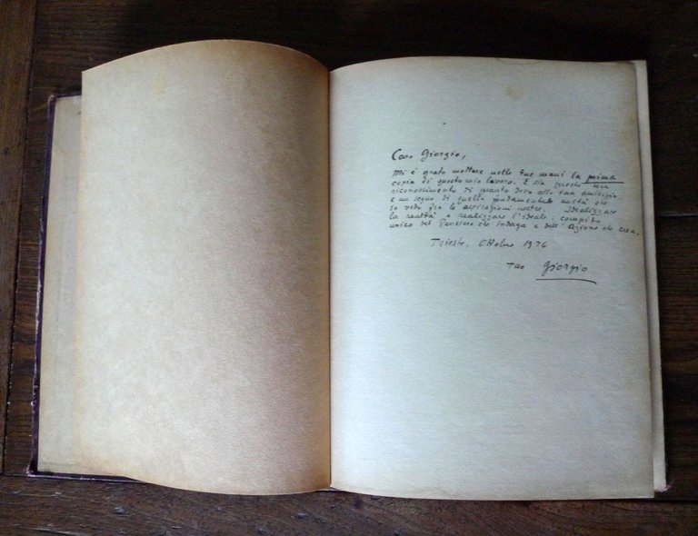 Fano,DELL'UNIVERSO OVVERO DI ME STESSO.Saggio di una filosofia solipsistica,1926