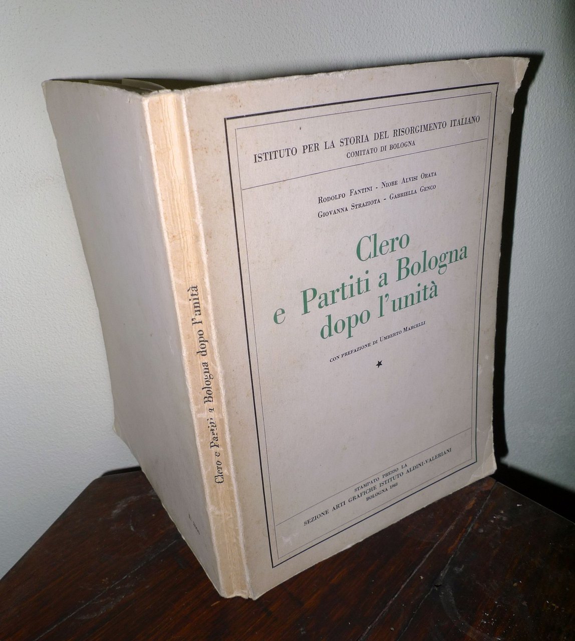 Fantini et al.,CLERO E PARTITI A BOLOGNA DOPO L'UNITÀ,1968[storia,Risorgimento | Immagine principale