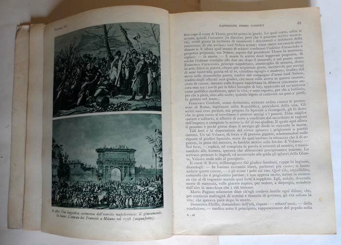 Fazio,LA CIVILTÀ E L'UOMO,Mondadori 1954 I^[corso storia,Regno d'Italia,WW1