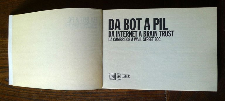 Federico Maggioni,DA BOT A PIL,1995 Il Sole 24 Ore[economia,umorismo,vignette