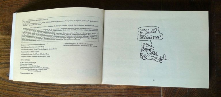 Federico Maggioni,DA BOT A PIL,1995 Il Sole 24 Ore[economia,umorismo,vignette