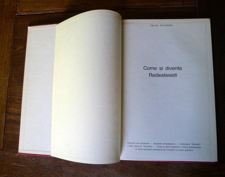 Felice Pattaroni,COME SI DIVENTA RADIESTESISTI,1977[Rabdomanzia | Immagine Gallery 2