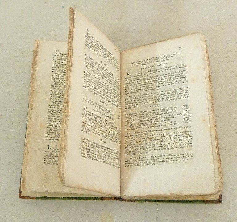 Ferdinando Porretti,PROSODIA DELLA LINGUA LATINA,1843 Remondini[filologia