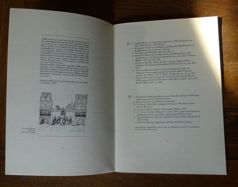 FERRUCCIO BUSONI,DOKTOR FAUST,TEATRO BOLOGNA,1985[libretto,lirica,messinscene