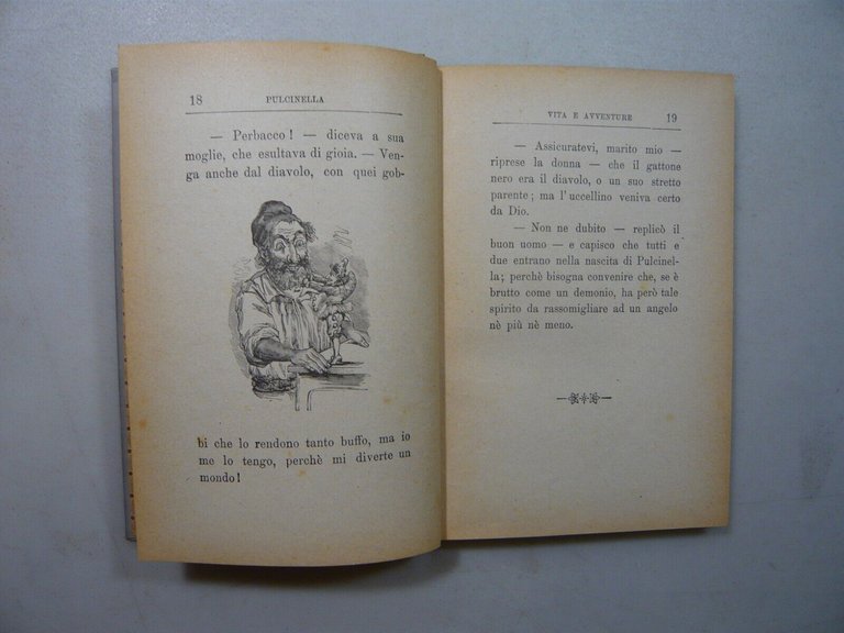 Feuillet,VITA E AVVENTURE DI PULCINELLA,Adriano Salani,Firenze,1923
